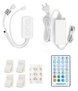 Aigostar - LED RGBW Stmievateľný pásik LED/48W/12V 2x7,5 m Wi-Fi