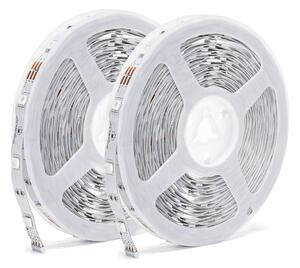 Aigostar - LED RGBW Stmievateľný pásik LED/48W/12V 2x7,5 m Wi-Fi