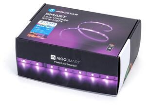 Aigostar - LED RGBW Stmievateľný pásik LED/48W/12V 2x7,5 m Wi-Fi