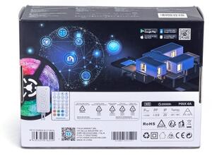 Aigostar - LED RGBW Stmievateľný pásik LED/48W/12V 2x7,5 m Wi-Fi