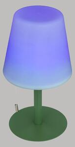 Atmosphera - LED RGB Nabíjacia vonkajšia stolná lampa ZACK LED/3,7V IP44 zelená