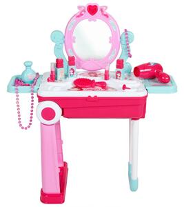Detský toaletný stolík Baby Mix v kufríku 2v1, 60x 53 x 24,5 cm