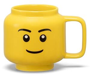 Žltý keramický detský hrnček 255 ml Head - LEGO®