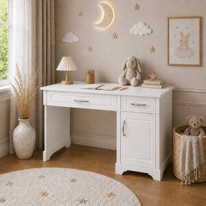 PISACÍ STÔL TOSCANA BIELY 122 cm