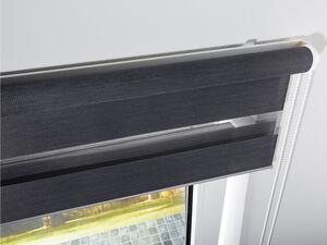 LIVARNO home Dvojitá roleta na dvere a nízko položené okná, 80 x 210 cm (antracitová) (100353505)
