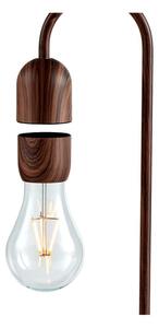 Tmavohnedá stolová lampa (výška 36,5 cm) Evaro – Gingko