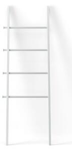 Biely dekoratívny rebrík z topoľového dreva Leana - Umbra