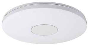 Rabalux 1428 - Stropné LED svietidlo Nolan 72W, 3000-6500K, 5040lm, biela/strieborná + diaľkové ovládanie