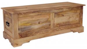 Truhlica Guru 120x45x45 z mangového dreva