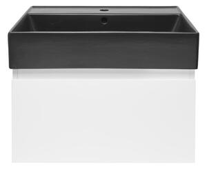 Kúpeľňová skrinka s umývadlom SAT B-Way 59x30x45 cm biely lesk BWAY60WU2B