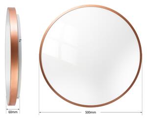 BRILAGI - LED stmievateľné svietidlo GLASS POOL DOUBLE LED/60W/230V 50 cm medené + DO