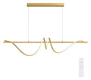 BRILAGI - LED stmievateľné závesné svietidlo na lane SIGNATURE LED/50W/230V 120 cm zlatá + diaľkové ovládanie