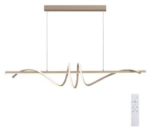 BRILAGI - LED stmievateľný luster na lanku SIGNATURE LED/50W/230V 120 cm béžový + diaľkový ovládač