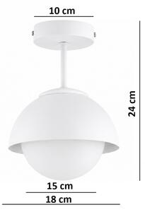 BRILAGI - Prisadený luster COSMO 1xE27/60W/230V biely