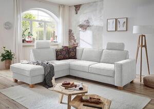ROHOVÁ SEDAČKA, textil, strieborná Sit & More - Sedačky, Online Only