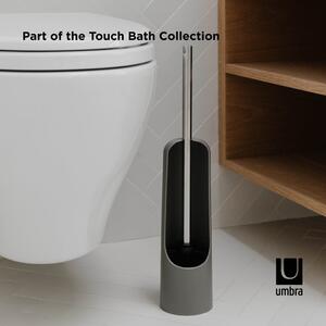 Sivá plastová WC kefa Touch – Umbra