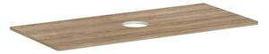 Doska pod umývadlo Hansgrohe Xelu Q 118x1,6x55 cm prírodný dub 54115230