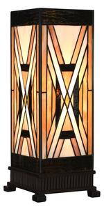 Vitrážová stolná lampa PRISM 44*17