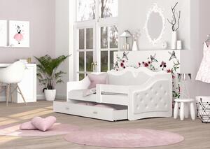 Detská posteľ LILI K | Trinity 160 x 80 cm Farba: Biela
