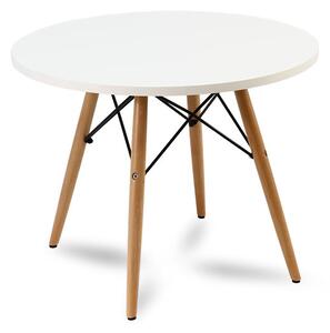 Dekorstudio Dekorstudio Detský okrúhly stôl 60cm - biely