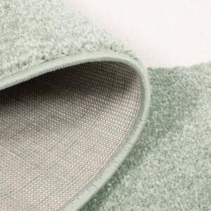 Dekorstudio Moderný koberec BUBBLE - Zelený obláčik