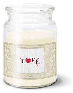 Sablio Sviečka Love - 500 g