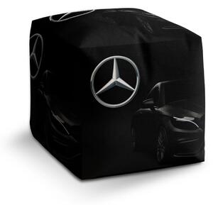 Sablio Taburet Cube Logo 6 Auto - 40x40x40 cm