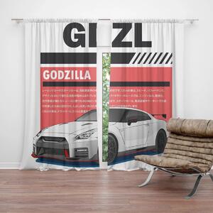 Sablio Záves Nissan GTR 35 Godzilla: 2ks 140x250cm