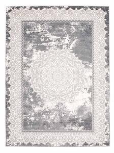 Dekorstudio 3D Vintage koberec Patin - vzor 8058 sivý Rozmer koberca: 80x150cm