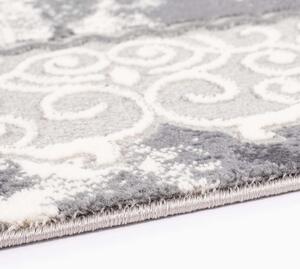 Dekorstudio 3D Vintage koberec Patin - vzor 8058 sivý Rozmer koberca: 80x150cm