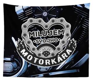 Sablio Deka Milujem svojho motorkára: 150x120 cm