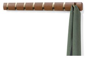 Nástenný vešiak z topoľového dreva v prírodnej farbe Flip - Umbra