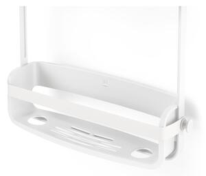 Biela závesná plastová kúpeľňová polička Flex – Umbra