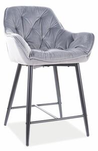 Designová jídelní židle H-2, šedá