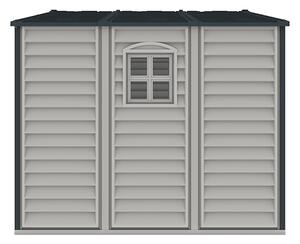 WoodSide Plus Záhradný domček 233 x 325 x 240 cm, vinylový, šedá/antracit DURAMAX 30227
