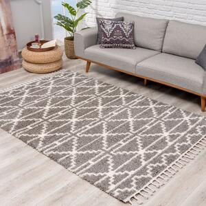 Dekorstudio Shaggy koberec s dlhým vlasom PULPY 530 sivý Rozmer koberca: 120x160cm