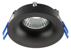 TK Lighting 3501 - Podhľadové kúpeľňové svietidlo EYE 1xGU10, 230V, IP44, Ø84, čierna