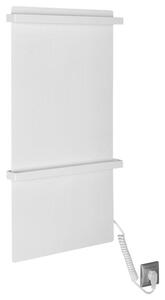 SAPHO - ELMIS elektrický sušiak uterákov 400x800 120 W, hliník, biela mat EB420