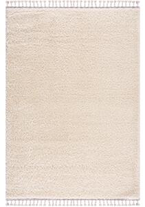 Dekorstudio Jednofarebný shaggy koberec PULPY krémový Rozmer koberca: 80x150cm