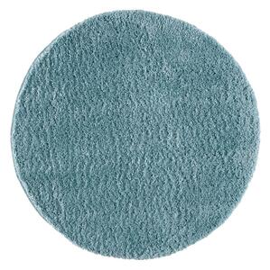 Dekorstudio Jednofarebný okrúhly koberec PULPY svetlomodrý Priemer koberca: 200cm