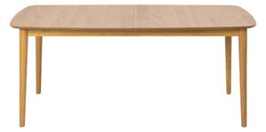 Rozkladací jedálenský stôl s doskou v dubovom dekore 180x90 cm Montreux - Actona