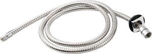SAPHO - Sprchová priechodka na okraj vane vrátane hadice F1/2"-M3/8", hranatá, chróm 1205-11