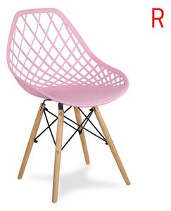 Dekorstudio Dekorstudio Dizajnová stolička OSLO ružová