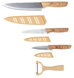 Ernesto® Súprava nožov a škrabky, 4-dielna (100375215)
