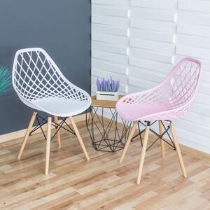 Dekorstudio Dizajnová stolička OSLO biela Počet stoličiek: 1ks
