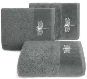Bavlnený uterák VÁŽKA 05 - tmavosivý Rozmer uteráku: 50x90cm