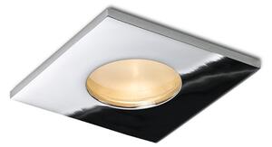 Kúpeľňové podhľadové svietidlo Splash SQ 1xGU10, IP65, 230V, 83x83, chróm