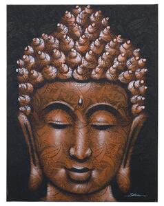 Obraz Buddha medený brokát 60x80cm