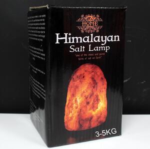 Himalájska soľná lampa s podstavcom cca 3-5kg