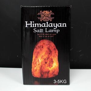 Himalájska soľná lampa s podstavcom cca 3-5kg